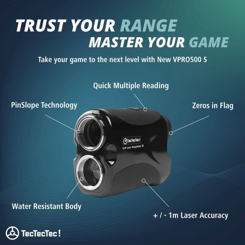  TecTecTec VPRO500S Slope Golf Rangefinder