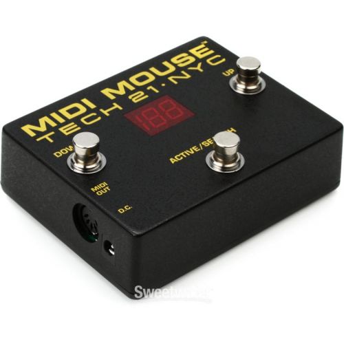  Tech 21 MIDI Mouse 3-button MIDI Foot Controller