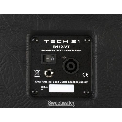  Tech 21 B112-VT 300-watt 1 x 12-inch Bass Cabinet