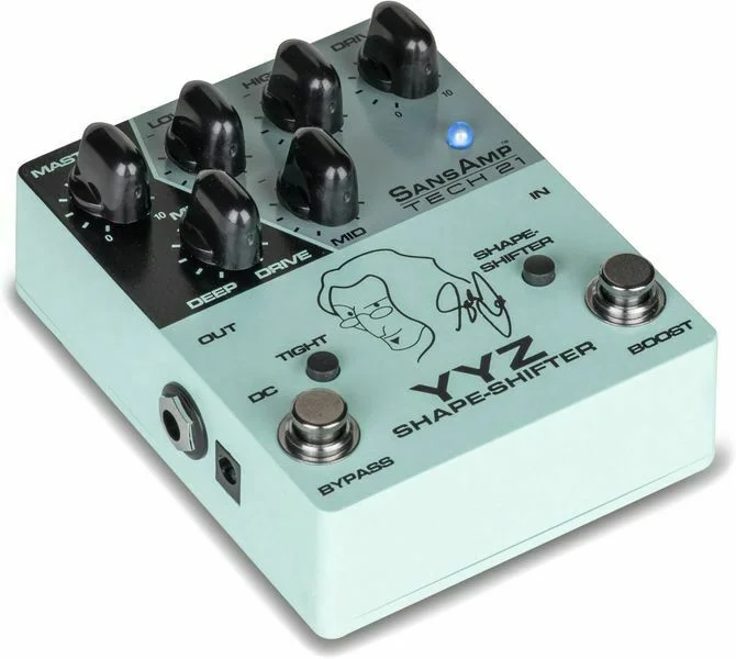  Tech 21 YYZ Geddy Lee Shape-shifter Signature SansAmp Pedal