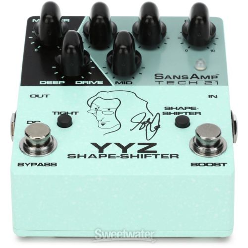  Tech 21 YYZ Geddy Lee Shape-shifter Signature SansAmp Pedal