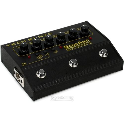  Tech 21 SansAmp Programmable Bass Driver DI Pedal