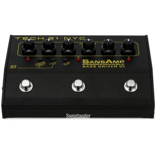  Tech 21 SansAmp Programmable Bass Driver DI Pedal