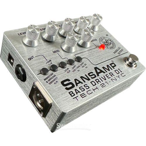  Tech 21 SansAmp Bass Driver DI 30th-anniversary Edition Pedal