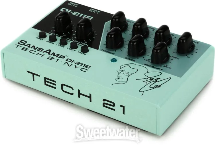  Tech 21 DI-2112 Geddy Lee Signature SansAmp Preamp