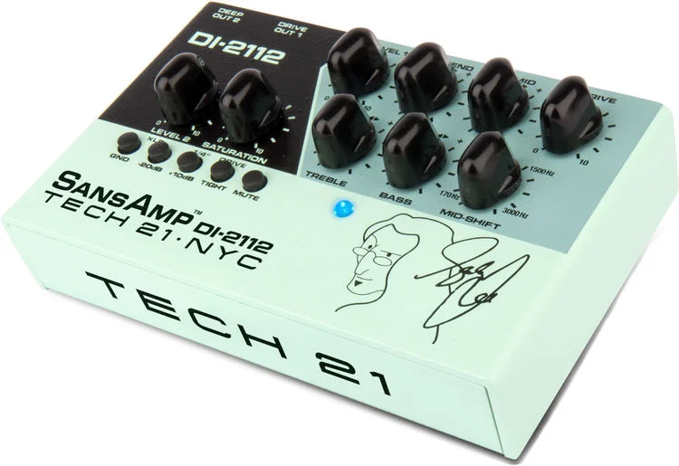  Tech 21 DI-2112 Geddy Lee Signature SansAmp Preamp