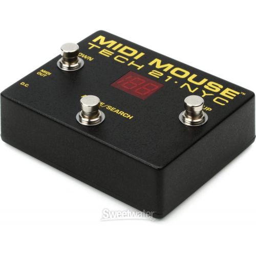  Tech 21 MIDI Mouse 3-button MIDI Foot Controller Demo