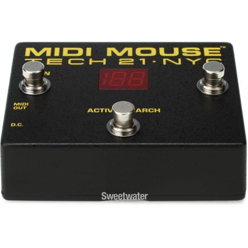  Tech 21 MIDI Mouse 3-button MIDI Foot Controller Demo