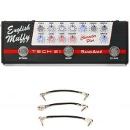 Tech 21 SansAmp Character Plus with Patch Cables - English Muffy