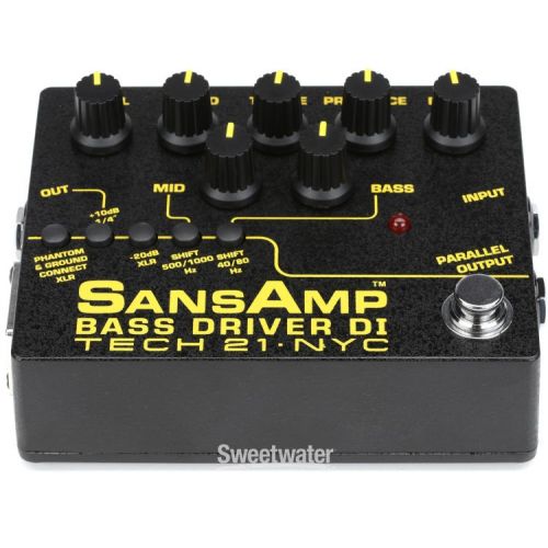  Tech 21 SansAmp Bass Driver DI V2 Pedal