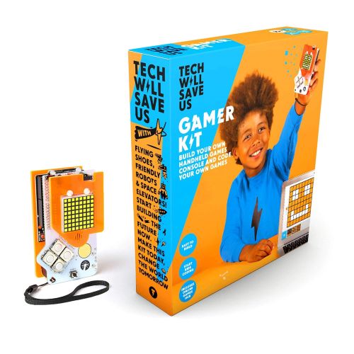  Tech Will Save Us, Gamer Kit (Ready-Soldered) | Educational STEM Toy, Ages 12 and Up