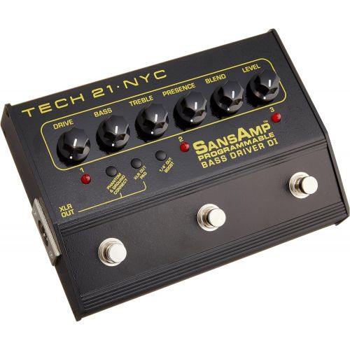  Tech 21 PBDR SansAmp Programmable Bass Driver DI