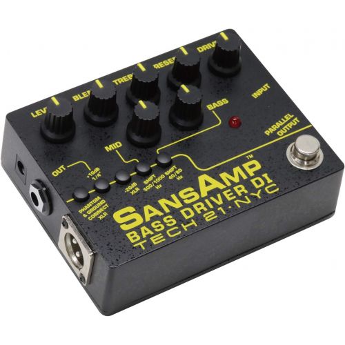  Tech 21 SansAmp Bass Driver DI Effects Pedal