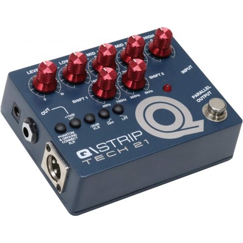  Tech 21 QStrip Dual Parametric EQ Instrument DI Pedal