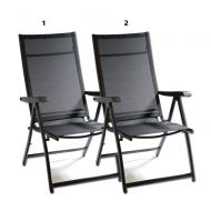 TechCare Heavy Duty Durable Adjustable Reclining Folding Chair Outdoor Indoor Garden Pool (2)