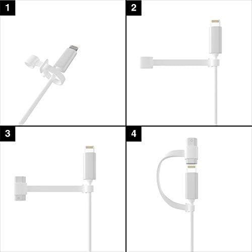  TechMatte Charging Adapter Compatible with Apple Pencil 1st Generation, Female to Female Charger Connector