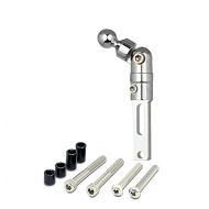 Techmount 4-31001-C - Harley-Davidson and Metric Control Mount Kit - Chrome - This is a mount only and does not come with a cradle to hold your device. Perfect for the customer tha