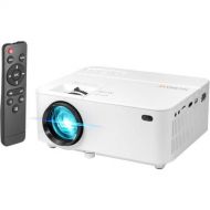 Technaxx Beamer TX-113 LCD Projector - 16:9 - White - 800 x 480 - Front - 480p - 40000 Hour Normal ModeVGA - 2,000:1-1800 lm - HDMI - USB