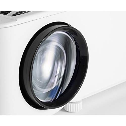  Technaxx Beamer TX-113 LCD Projector - 16:9 - White - 800 x 480 - Front - 480p - 40000 Hour Normal ModeVGA - 2,000:1-1800 lm - HDMI - USB