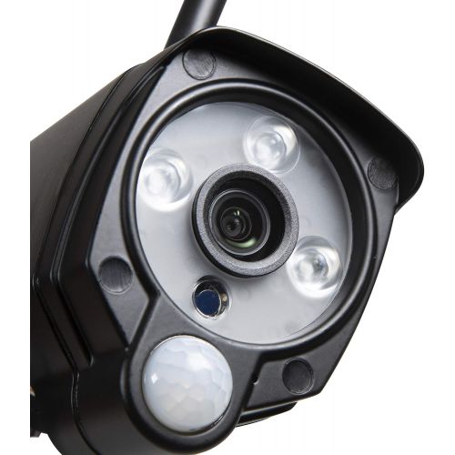  [아마존베스트]-Service-Informationen Technaxx WiFi IP Outdoor Camera TX-145 - View Camera. Full HD 1920 x 1080, PIR Sensor 120, Horizontal 90° & Vertical 55°, WiFi 2.4GHz, 3 IR LED (850nm), IP 66, MicroSD, Burglary, S