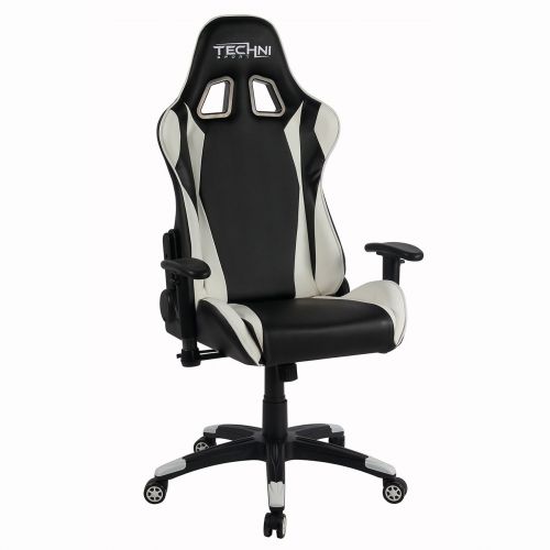  Techni Mobili Sport Office-PC Gaming Chair in White