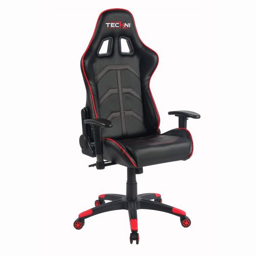  Techni Mobili Sport Office-PC Gaming Chair in Red