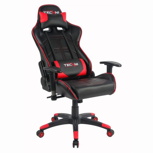  Techni Mobili Sport Office-PC Gaming Chair in Red