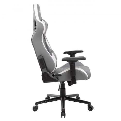  Techni Sport TS-83 Ergonomic High Back Racer Style Video Gaming Chair - Grey & White