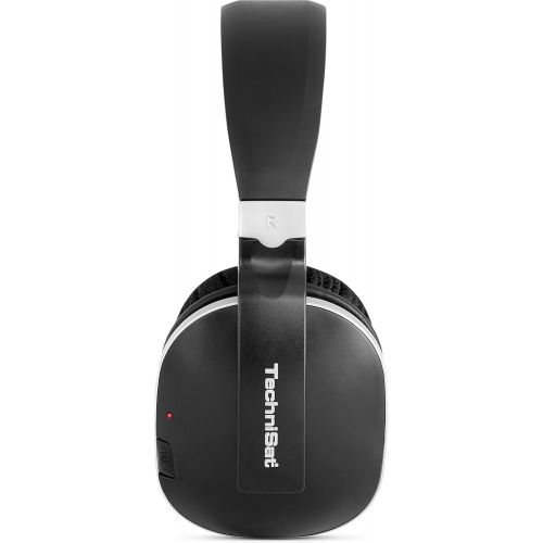  [아마존베스트]-Service-Informationen TechniSat Stereoman 2 Wireless 2.4 GHz Wireless Headphones (for TV and Music Systems, with Docking Station) Black