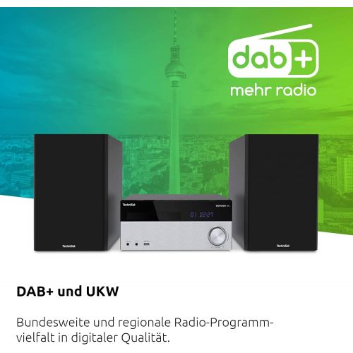  [아마존베스트]-Service-Informationen Transita Compact System (DAB+, FM, CD Player, Bluetooth, Remote Control)