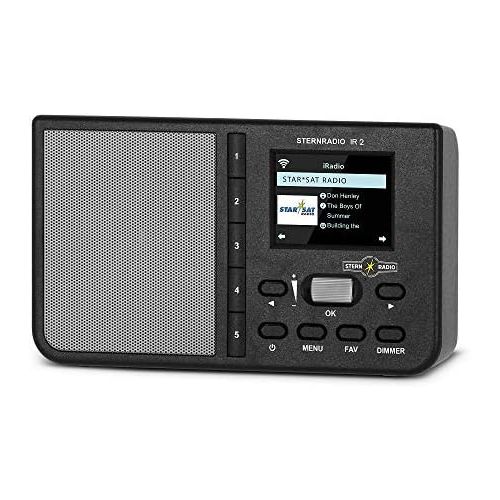  [아마존베스트]-Service-Informationen TechniSat Star Radio IR 1 - Compact Internet Radio (WLAN, Colour Display, Alarm Clock