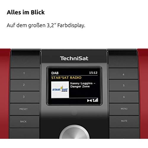  [아마존베스트]-Service-Informationen TechniSat Multyradio 4.0 Internet Radio (WLAN Radio, DAB+, VHF, Alexa Voice Control, Spotify Connect, Bluetooth, CD Player, USB, Colour Display, Music Streaming)