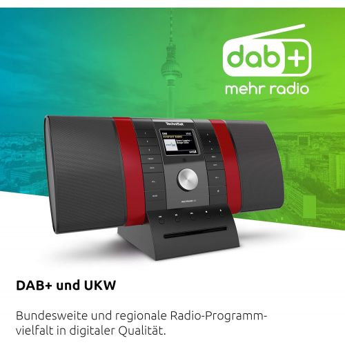  [아마존베스트]-Service-Informationen TechniSat Multyradio 4.0 Internet Radio (WLAN Radio, DAB+, VHF, Alexa Voice Control, Spotify Connect, Bluetooth, CD Player, USB, Colour Display, Music Streaming)