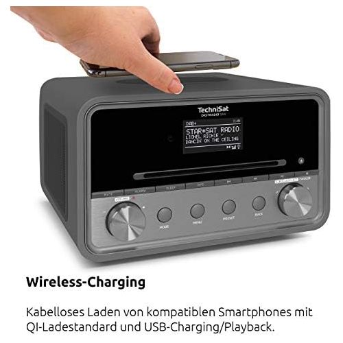  [아마존베스트]-Service-Informationen TechniSat DIGITRADIO 580 - Stereo DAB+ Internet Radio (CD Player, WiFi, LAN, FM, Bluetooth, USB, Alarm Clock, 2 x 10 Watt Speakers)