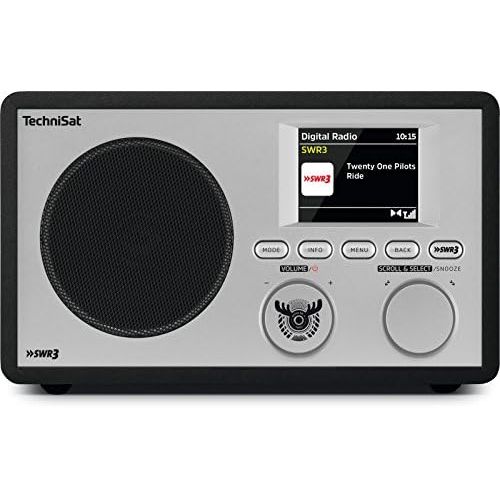  [아마존베스트]-Service-Informationen Technisat Digit Radio 303SWR3Edition/Digital Radio with Transmitter SWR3Dial Button, Black