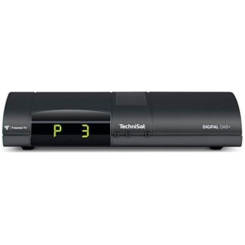  [아마존베스트]-Service-Informationen TechniSat Digital DAB+ DVB-T2 Receiver with DAB+ Radio (PVR Recording Function, HDTV, Cardless Irdeto Access System for Freenet TV, App Control, Smart TV, 12 Volt) Anthracite