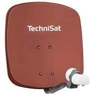 [아마존베스트]-Service-Informationen Technisat Digidish 45 Satellite Dish 45cm with Mounting and Dual LNB - Red