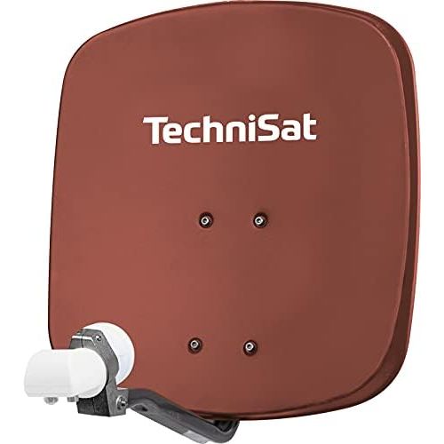  [아마존베스트]-Service-Informationen Technisat Digidish 45 Satellite Dish 45cm with Mounting and Dual LNB - Red