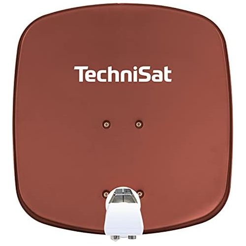  [아마존베스트]-Service-Informationen Technisat Digidish 45 Satellite Dish 45cm with Mounting and Dual LNB - Red