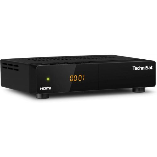  TechniSat HD S 222 Compact Digital HD Satellite Receiver (Satellite DVB S/S2, HDTV, HDMI, USB Media Player, Pre Installed Program List, Sleep Timer, Close Up On Device, Remote Co