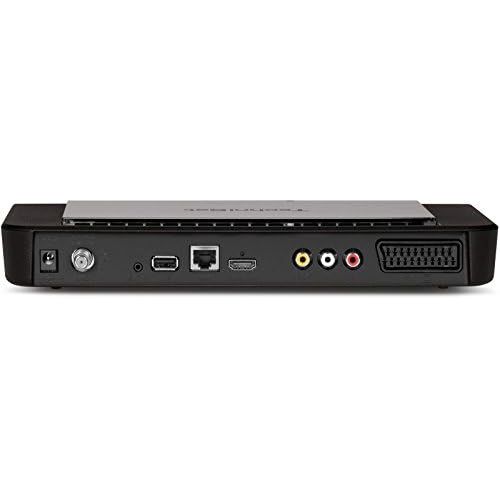  TechniSat Technibox S1+ High Quality Digital HD Satellite Receiver (HDTV, DVB S/S2, PVR Recording Function, Timeshift, HDMI, USB, Unicable Compatible, HD+ Card) Black