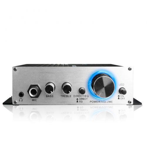  Technical Pro Class-T Hi-Fi Audio Stereo Amplifier with Power Supply