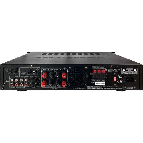  Technical Pro H4502HD Digital Hybrid Amplifier, Preamp, and Tuner with USB, SD, and Bluetooth