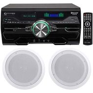Technical Pro DV4000 4000w Home Theater DVD Receiver+(2) 8 Ceiling Speakers