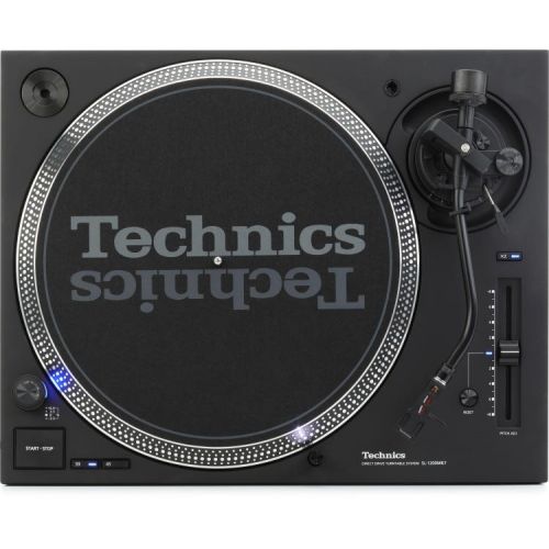  Technics SL-1200MK7 Direct Drive Professional Turntable with Decksaver