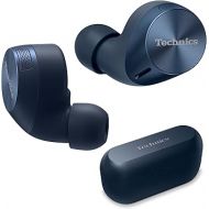 Technics HiFi True Wireless Multipoint Bluetooth Earbuds with Noise Cancelling, 3 Device Multipoint Connectivity, Wireless Charging, Impressive Call Quality, LDAC Compatible - EAH-AZ60M2-A (Blue)