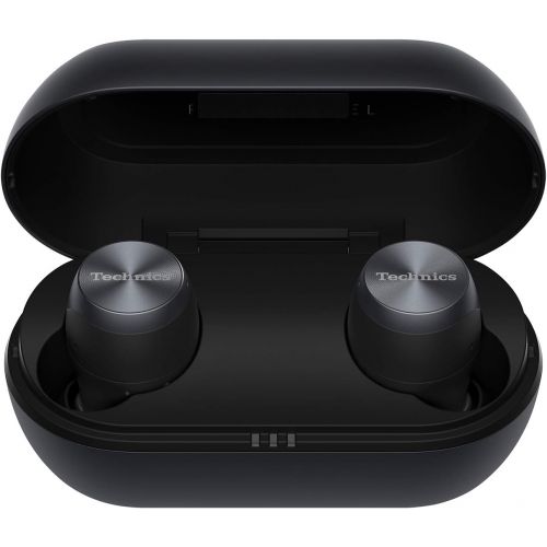  Technics True Wireless Earbuds Bluetooth Earbuds Dual Hybrid Technology, Hi-Fi Sound, Compact Design Alexa Compatible (EAH-AZ70W-K), Black (Discontinued by Manufacturer)