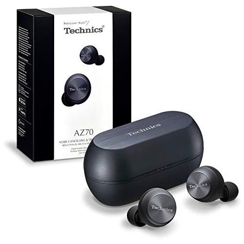  [아마존베스트]Technics EAH-AZ70WE True Wireless In-Ear Premium Class Headphones (Noise Cancelling, Voice Control, Wireless) Black