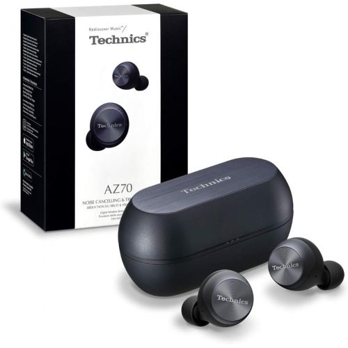  [아마존베스트]Technics EAH-AZ70WE True Wireless In-Ear Premium Class Headphones (Noise Cancelling, Voice Control, Wireless) Black