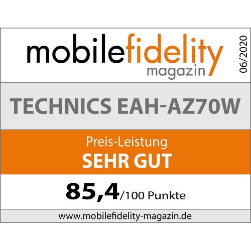  [아마존베스트]Technics EAH-AZ70WE True Wireless In-Ear Premium Class Headphones (Noise Cancelling, Voice Control, Wireless) Black